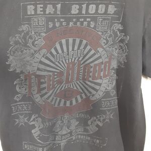Tru Blood Soda Drink promo shirt B Negative T-shirt HBO True Blood Size XL